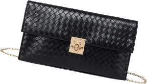 Women Clutch Purse Shoulder Chain Bag for Banquet Events Dating Party Prom
