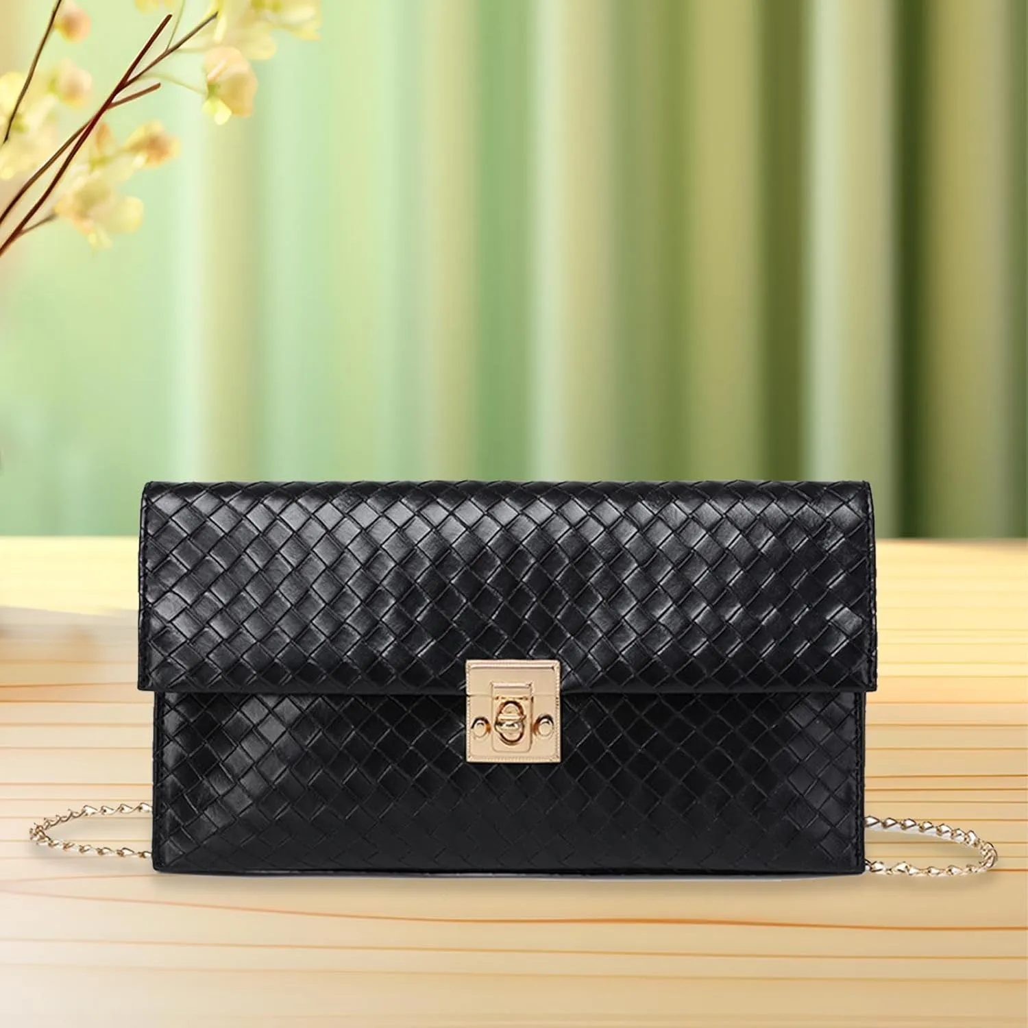 Women Clutch Purse Shoulder Chain Bag for Banquet Events Dating Party Prom