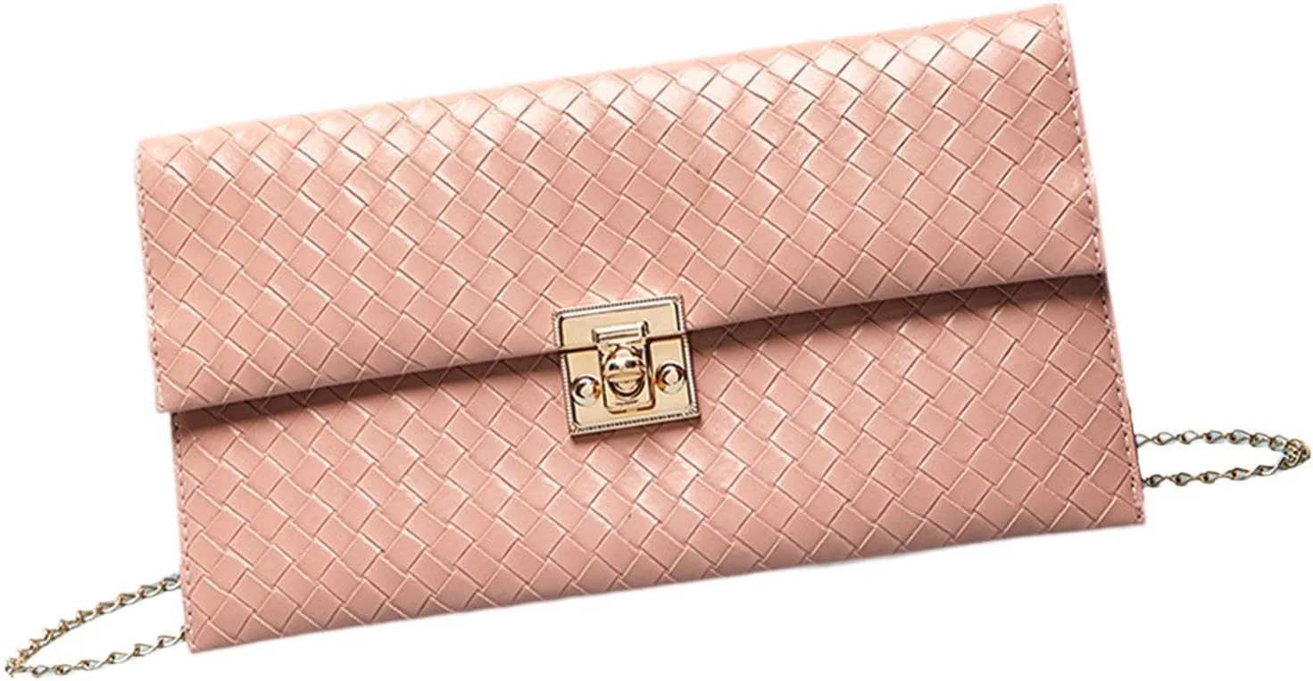 Women Clutch Purse Shoulder Chain Bag for Banquet Events Dating Party Prom