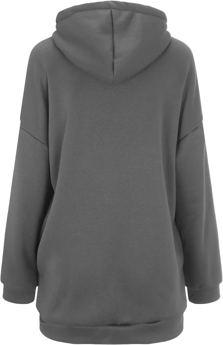 Women Oversized Hoodies Winter Thick Turtleneck Hooded Zipper Sweatshirt Baggy Turtleneck Coat Casual Y2K Sports Tops
