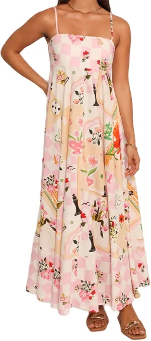 Women Y2K Summer Flowy Swing Dresses Fairycore Spaghetti Strap Smocked Maxi Dress Casual Boho Beach Sundresses