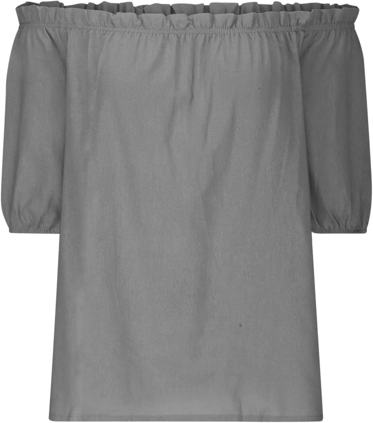 Womens Cotton Linen Off The Shoulder T Shirt Fashion Frill Trim Short Sleeve Casual Tops Summer Elegant Oversized Blouses