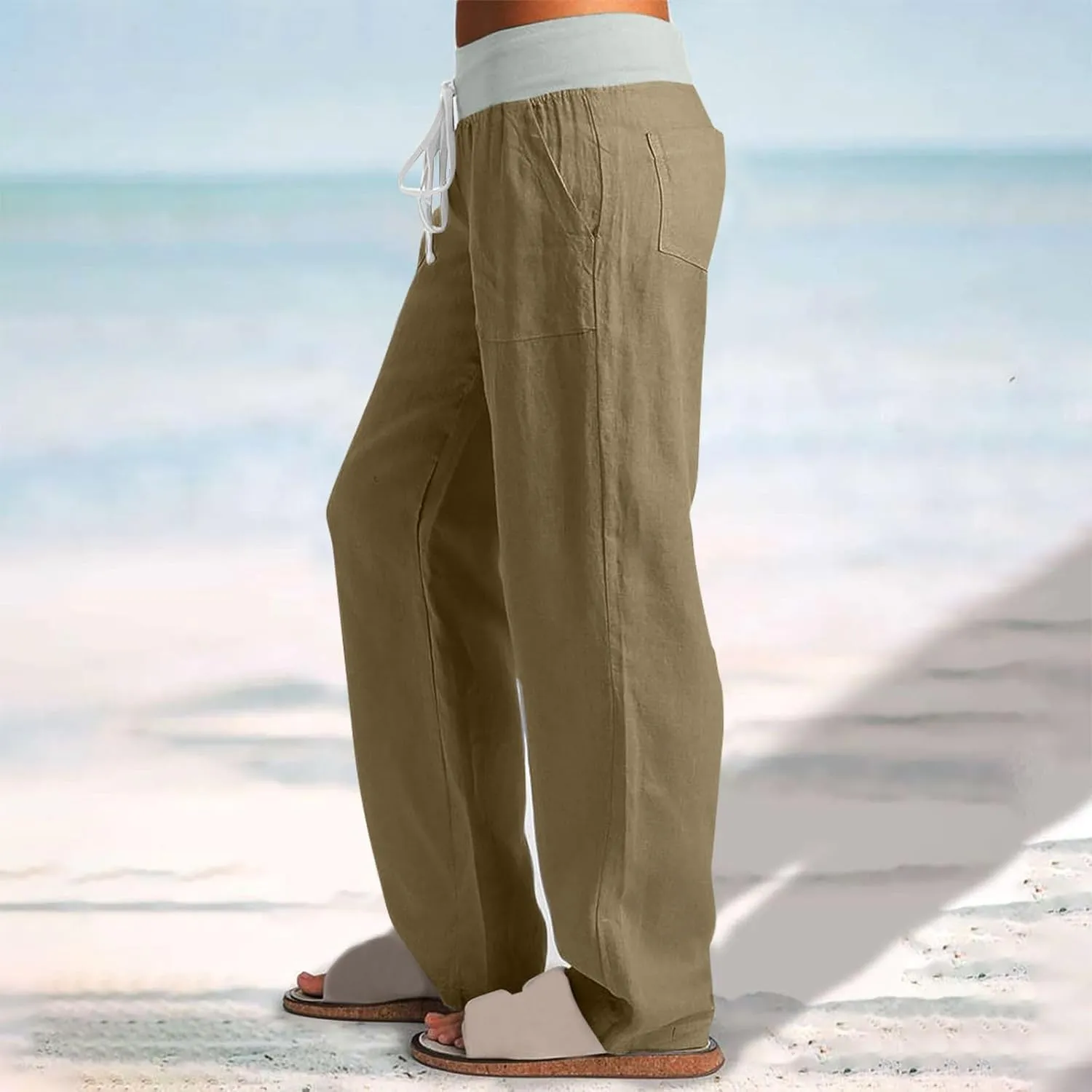 Womens Pants Sweat Pants for Women Cargo Sport Gym Yoga High Cut Summer Fall 2025 Fashion