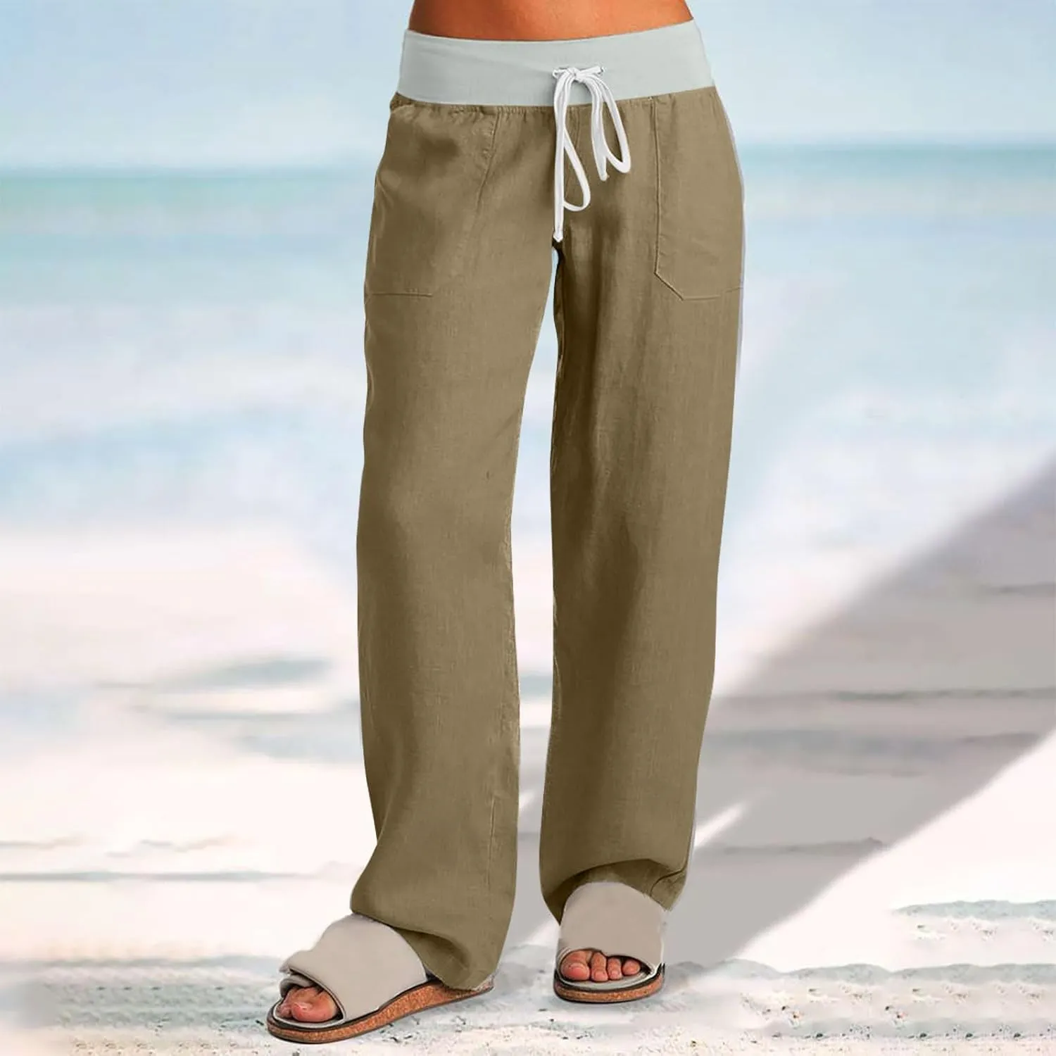 Womens Pants Sweat Pants for Women Cargo Sport Gym Yoga High Cut Summer Fall 2025 Fashion