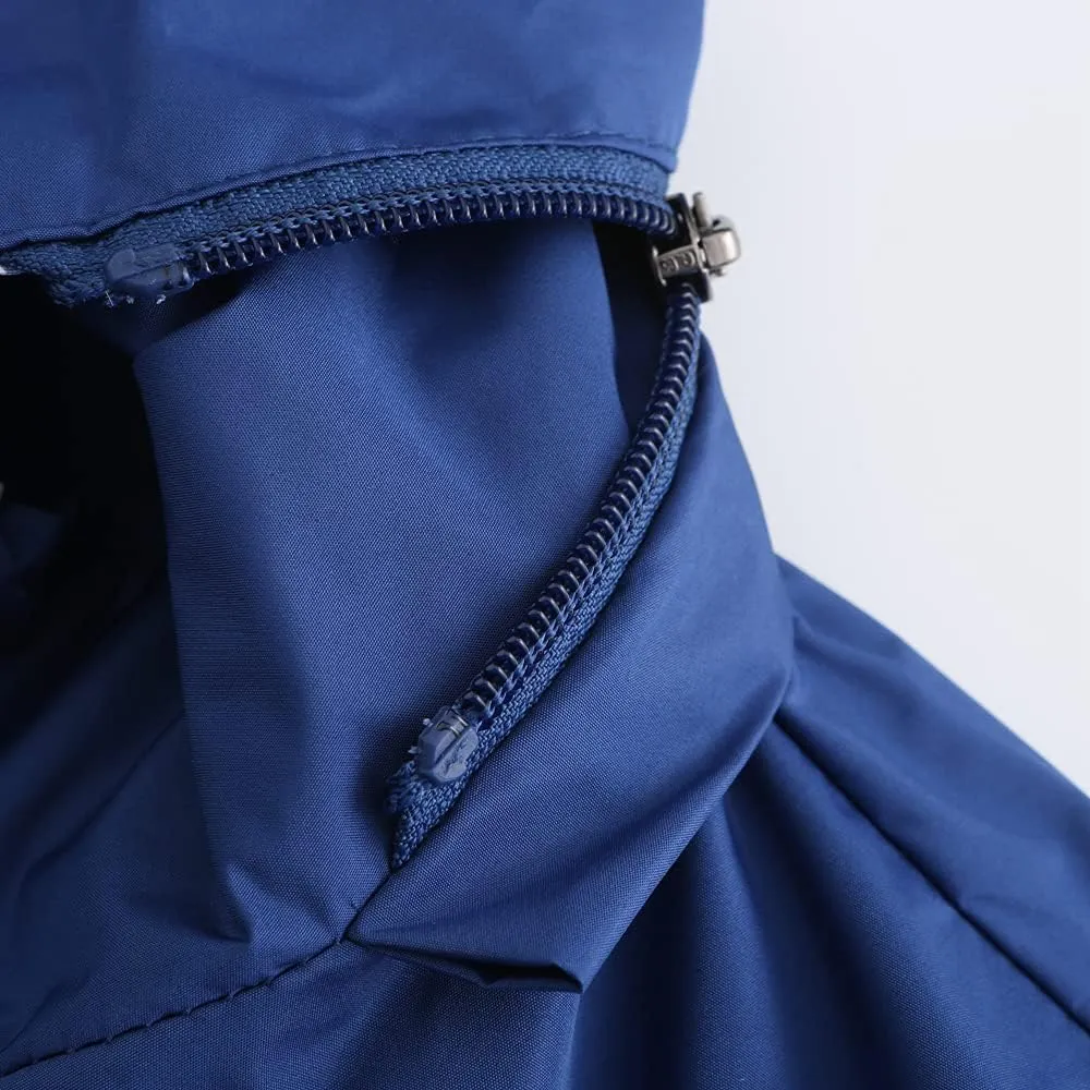 Womens Raincoat Windbreaker Waterproof Lightweight Lined Hooded Rain Jacket