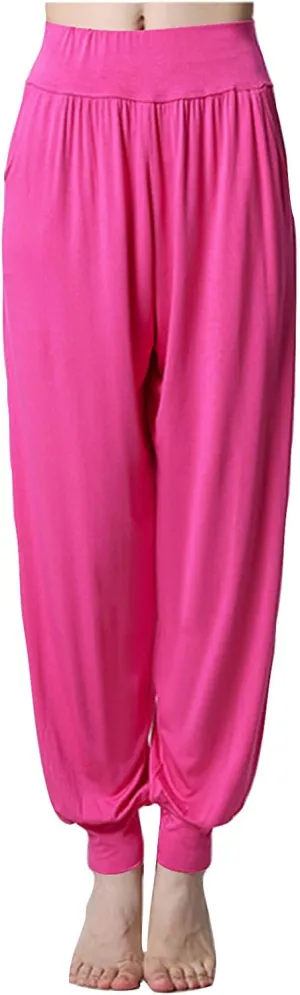 Womens Rayon Trousers Pants Pantyhose Tights Sweatpants for Women Sport Gym Yoga High Cut Flared Wide Leg 2025