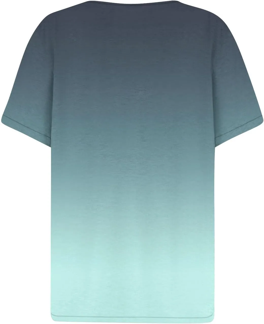 Women's T-Shirts Summer Tops 2025 Vacation Trendy V Neck Boho Short Sleeve Shirts Casual Loose Comfy Tunics