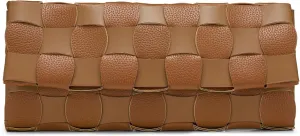 Woven Evening Clutch Purses for Women, PU Crossbody Shoulder Purse Handbag for Evening, Formal Events, Wedding, Party