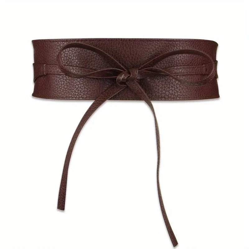 Wrap Tie Belt Espresso