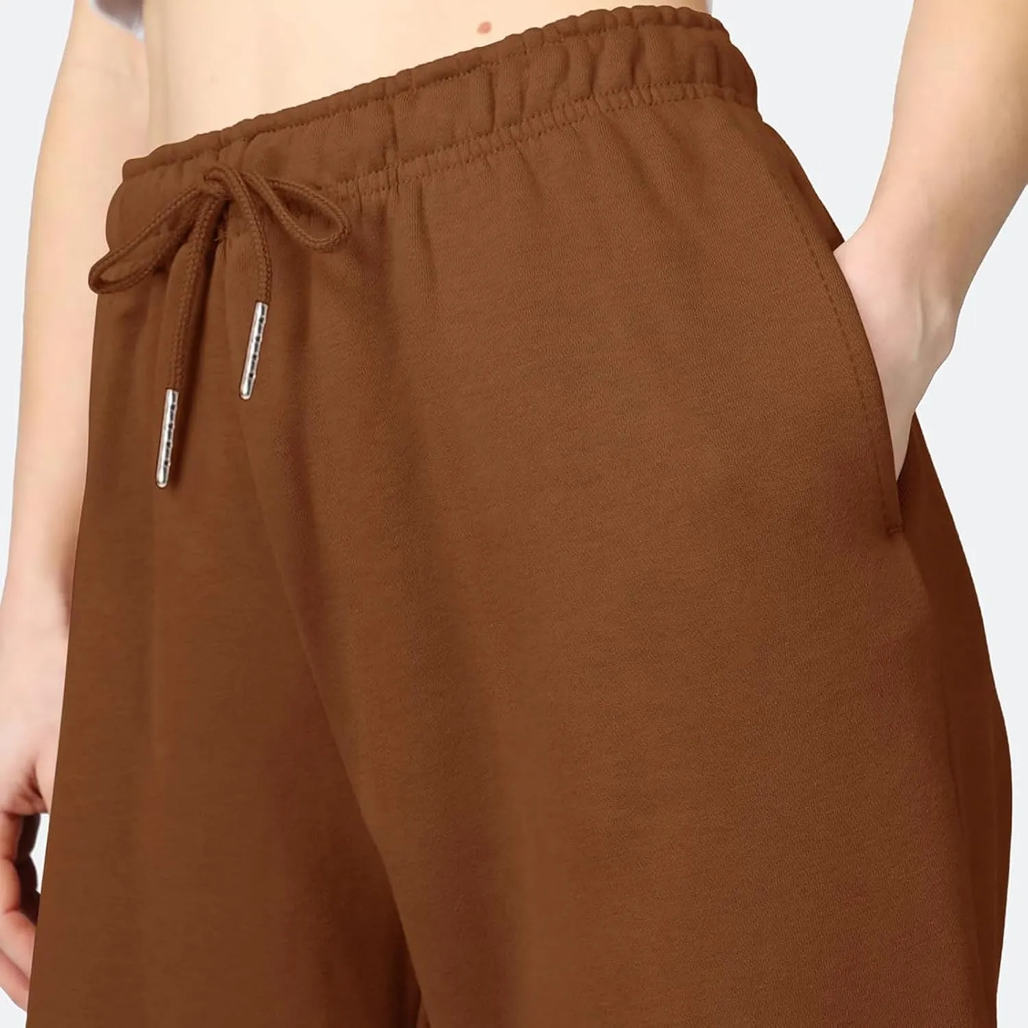 XBTCLXEBCO Womens Wide Leg Sweatpants Elastic High Waist Straight Leg Jogger Pants Teen Girls Baggy Workout Lounge Trousers