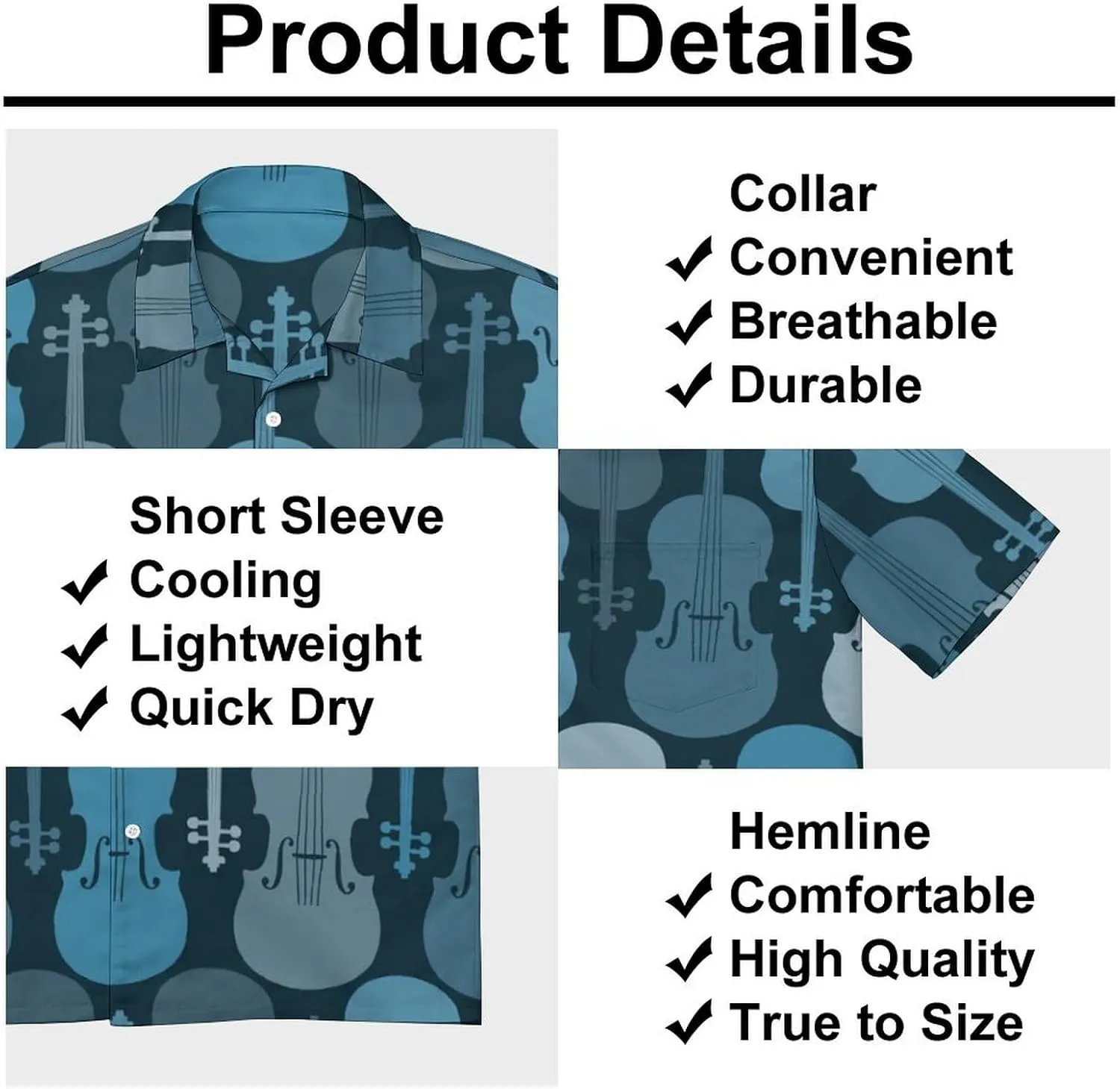 Yellow Sweet Bananas Men's Shirts Hawaiian Casual Printed Button-Down Shirts Fun Short Sleeve Summer Beach Shirts