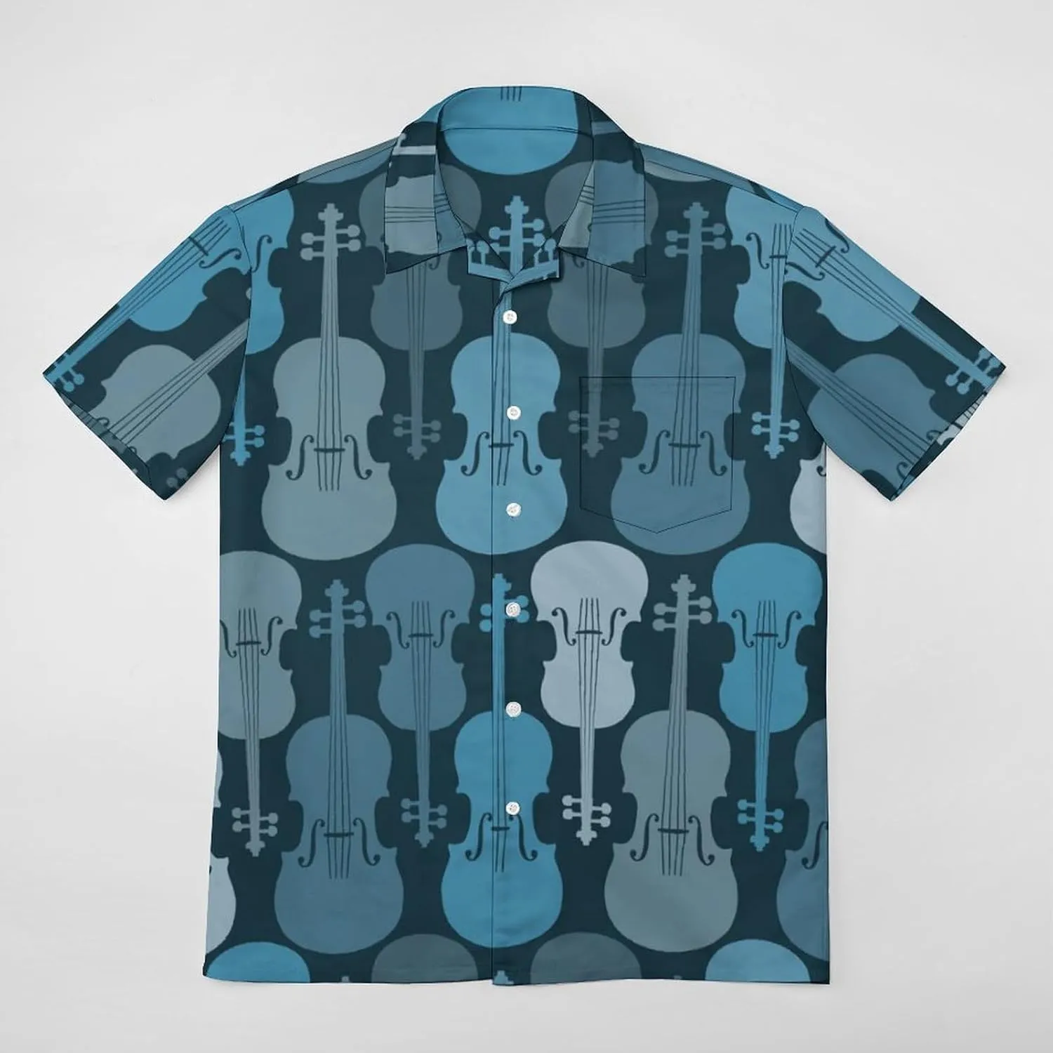 Yellow Sweet Bananas Men's Shirts Hawaiian Casual Printed Button-Down Shirts Fun Short Sleeve Summer Beach Shirts