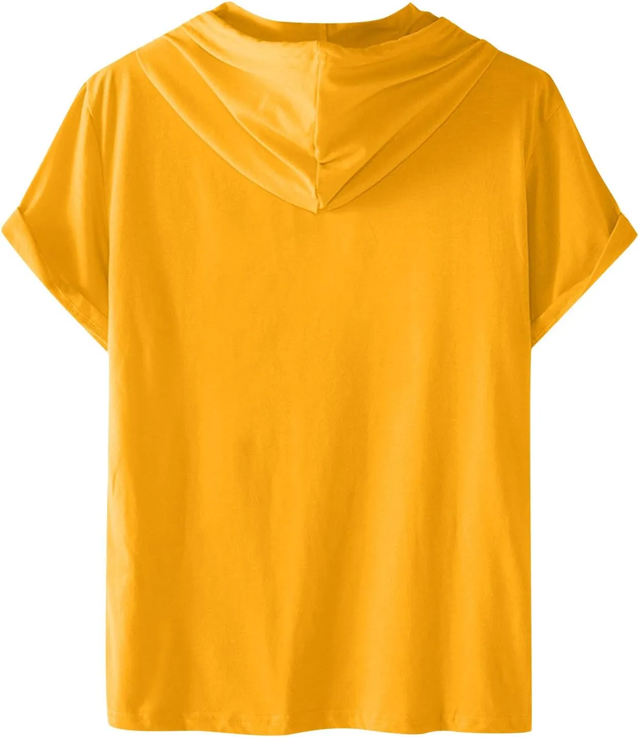 Ymosrh Men's Shirts Graphic Tees Short Sleeve Hooded T Shirts Lightweight Hoodie Pullover T Shirts Short, S-4XL