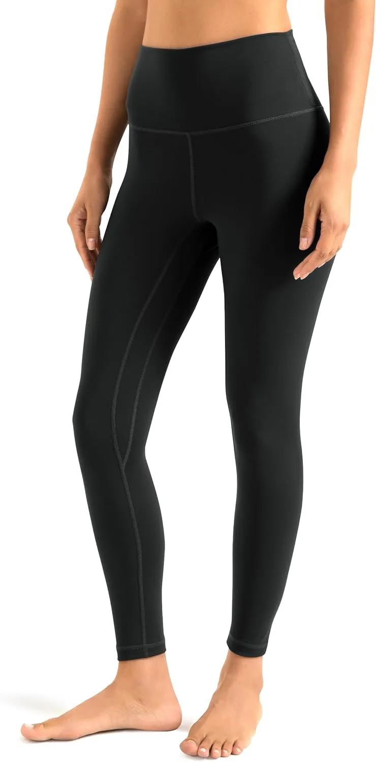 YUNOGA Women's High Waisted Leggings Tummy Control Workout Leggings with Inner Pocket Buttery Soft Activewear Yoga Pants