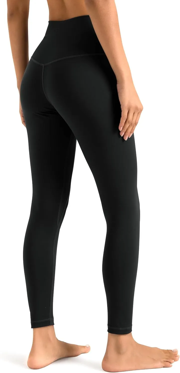 YUNOGA Women's High Waisted Leggings Tummy Control Workout Leggings with Inner Pocket Buttery Soft Activewear Yoga Pants