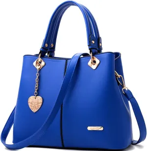 ZiMing Women Handbag Satchel Bag Faux Leather Top Handle Bags Tote Bag Ladies Shoulder Bag Briefcase
